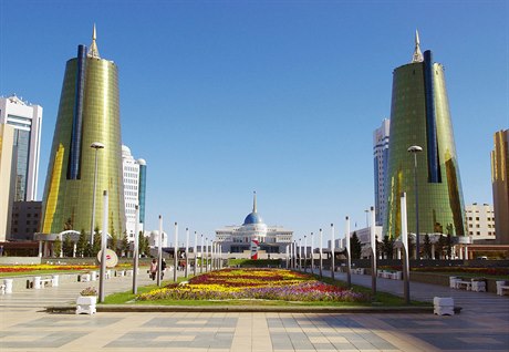 Hlavní msto Kazachstánu.
