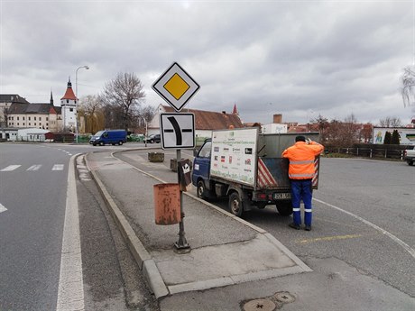 Pravidelný svoz odpadu v Blatné funguje