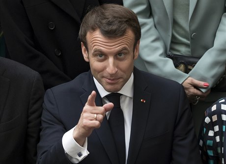 Francouzský prezident Emmanuel Macron.