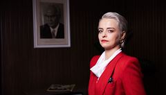 Pavla Beretová jako Natálie T�ebovická. Minisérie Vodník (2019).