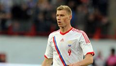 Pavel Pogrebnyak v dresu ruské reprezentace