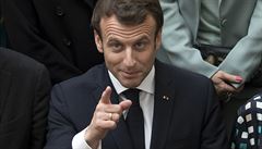 Francouzský prezident Emmanuel Macron.