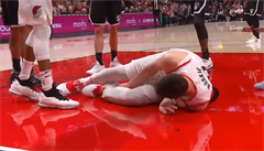 VIDEO: Hrůzostrašné zranění bosenského basketbalisty. Spoluhráči si zakrývali oči