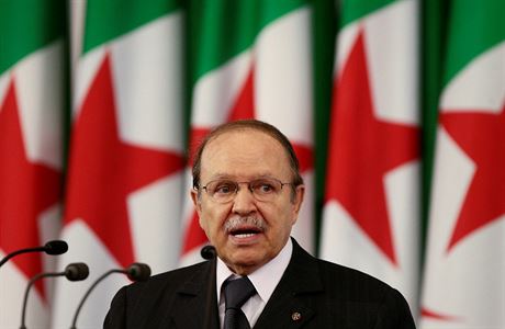 Alírský prezident Buteflika.