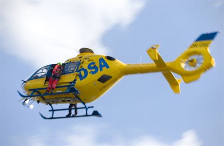 Záchranáský vrtulník (ilustraní snímek).