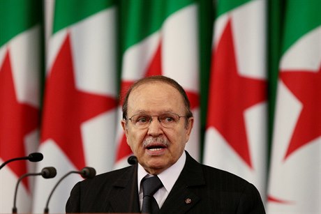 Alírský prezident Buteflika.
