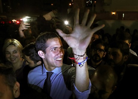 Lídr venezuelské opozice Juan Guaidó.