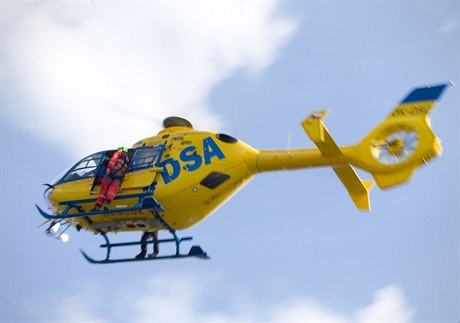 Záchranáský vrtulník (ilustraní snímek)