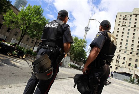 Americká policie - ilustraní foto.