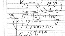 Dopisy Miley od Nikolase Cruze. Dva zamilovan pry. LOL. Tohle srdce jsem...
