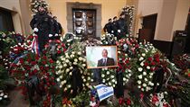 Pohřeb bývalého šéfa civilní rozvědky Iva Schwarze.