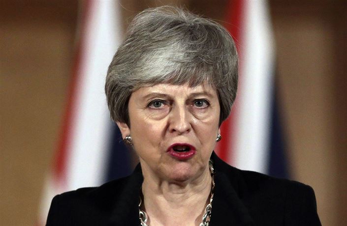 Britská premiérka Theresa Mayová.