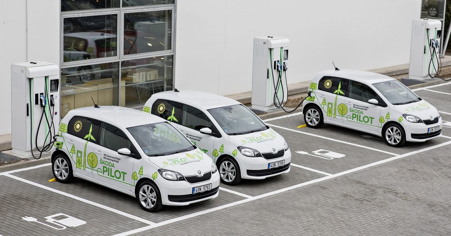 Elektrické auto �koda Citigo e-pilot
