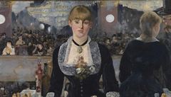 Édouard Manet, Bar ve Folies-Bergere (1882), olej na plátn�