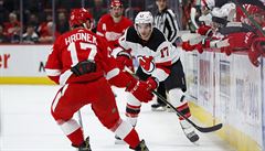 NHL: Hronek a Krejčí si připsali dva body, z vítězství Detroitu se radoval ten první