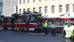 Za nehodou v Brn je patrn technick zvada na trolejbusu, oznmili nov policist