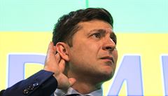 Ukrajinský komik Volodymyr Zelenskyj kandiduje na prezidenta.