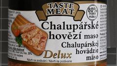 „Chalupářské hovězí maso Delux“ z pobočky řetězce Makro v Místecké ulici v... | na serveru Lidovky.cz | aktuální zprávy