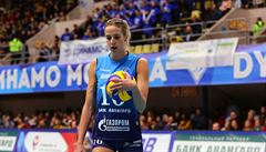 Volejbalistka Helena Havelková slaví titul z prestižní ruské ligy