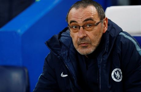 Trenér Chelsea Maurizio Sarri.