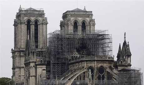 Ohoelá katedrála Notre-Dame.