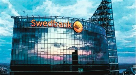 vdsk banka Swedbank je podezel z pran pinavch penz a zapojen do...