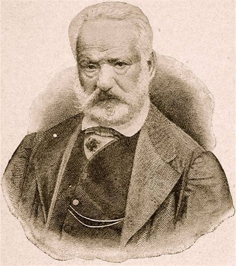 Francouzský spisovatel Victor Hugo.