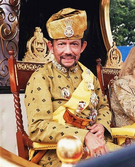 Brunejský sultán Hassanal Bolkiah byl po mnoho let nejbohatím muem svta.