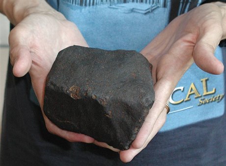Meteorit. (Ilustrační foto)