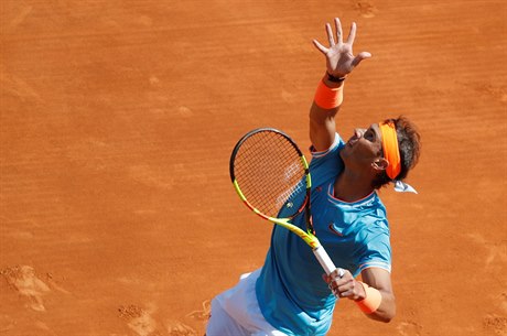 Rafael Nadal na turnaji v Monte Carlu.