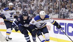 Utkání Winnipeg versus St. Louis.