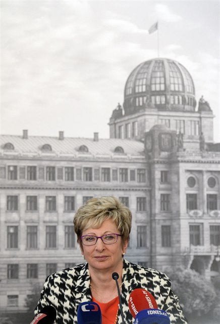 Končící ministryně průmyslu a obchodu Marta Nováková.
