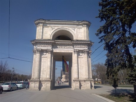 Moldavsk Vtzn oblouk.