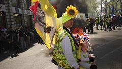 Z paíského Bercy vyli úastníci dalí demonstrace lutých vest.