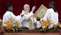 Papež František v poselství Městu a světu odsoudil útoky na Srí Lance