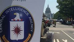 Stánek CIA ve Washingtonu.