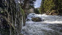 Vodopád na Bílém Labi.