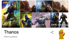 Padouch Thanos nechá zmizet polovinu internetu. Avengers bodují s reklamní kampaní na Google