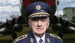 Poslední žijící český stíhač RAF Emil Boček leží v brněnské fakultní nemocnici