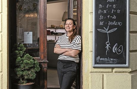 Karolina Konen, majitelka restaurace Avocado Gang, nen na prask...