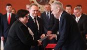 Prezident Milo� Zeman jmenoval Marii Bene�ovou do pozice nové ministryn�... | na serveru Lidovky.cz | aktu�ln� zpr�vy