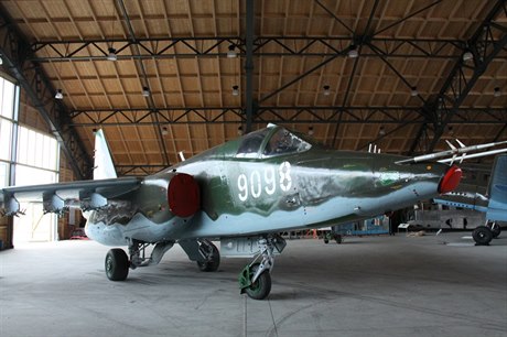 Bitevní letoun Suchoj Su-25. ilustraní snímek