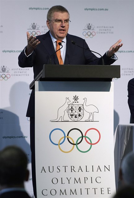 Prezident Mezinárodního olympijského výboru (MOV) Thomas Bach