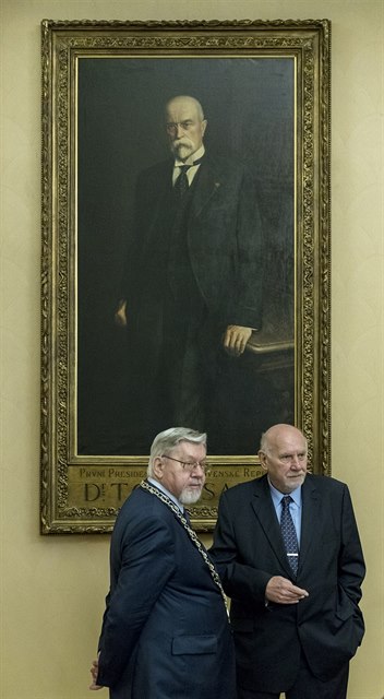 Aleš Gerloch (vlevo) a Pavel Rychetský.