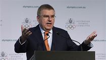 Prezident Mezinrodnho olympijskho vboru (MOV) Thomas Bach