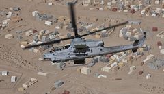 Vojenský vrtulník Bell AH-1Z, který plánuje eská republika koupit.