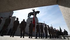 Národní památník na Vítkov� v Den osvobození 2019.