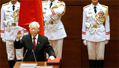 Vietnamský prezident Nguyen Phu Trong.