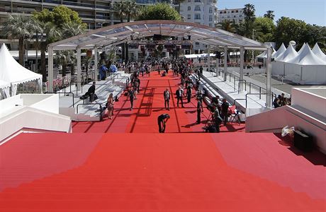 ervený koberec na festivalu v Cannes