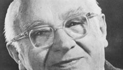 Portrét Hanse Ledwinky, tv�rce tatrovácké koncepce automobilu.